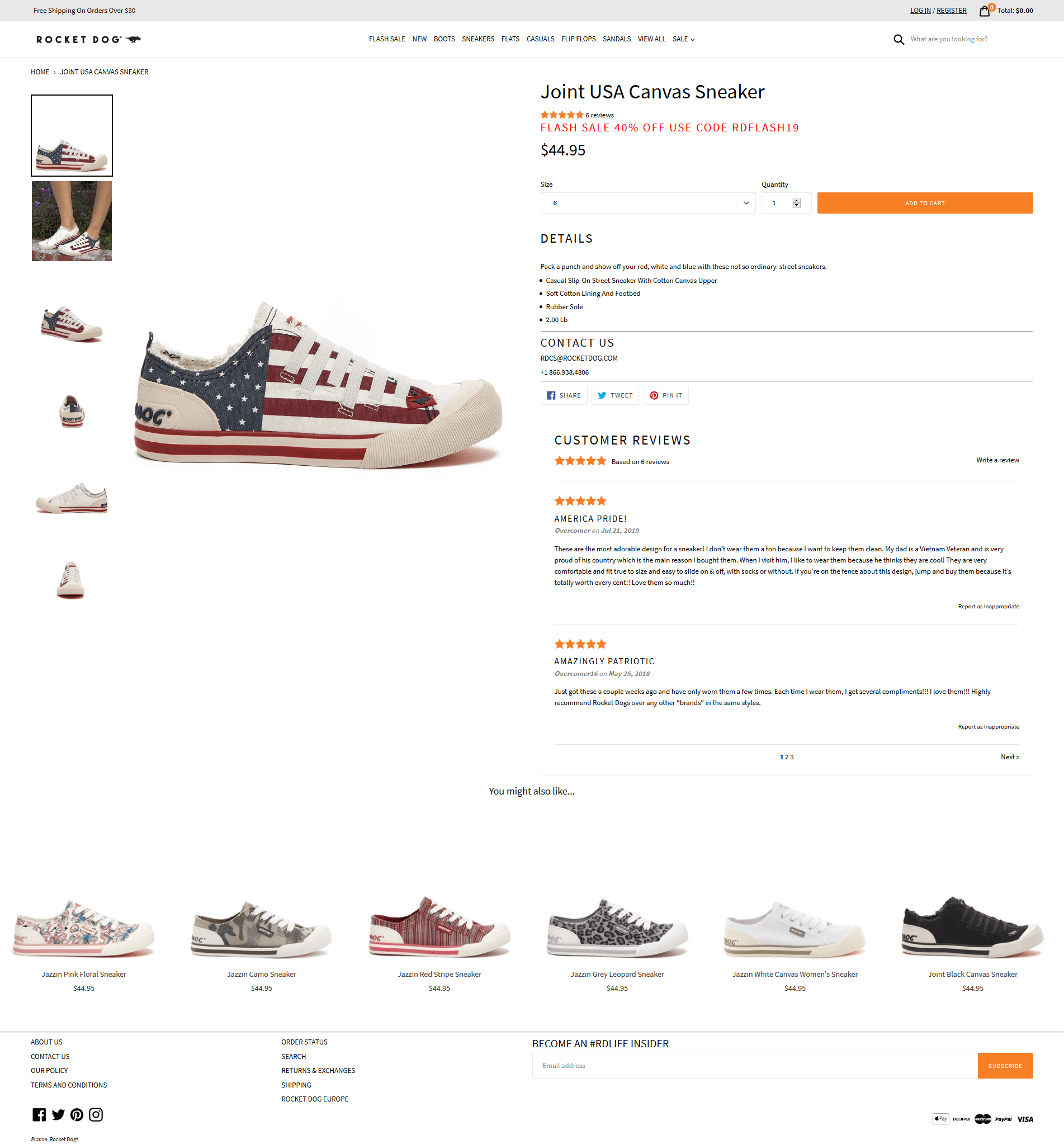 Screenshot_2019-11-26 Joint USA Canvas Sneaker Orange County Shopify Web Design